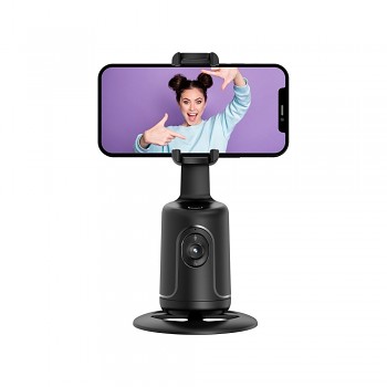 Inteligent selfie s face recognition tracking a gesture recognition P1 černý