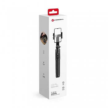 FORCELL F-GRIP S150XL selfie stick s bezdrátový remote control stativ černý