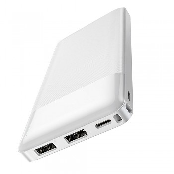 Powerbank Hoco 10000 mAh 2A J72 bílá