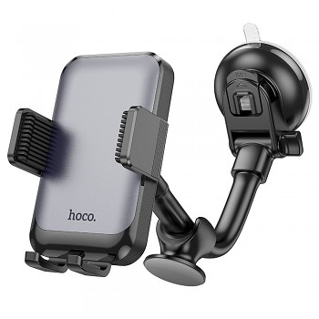 Držák telefonu do auta Hoco čelní sklo/ palubní desku H27 černý