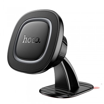 Magnetický držák telefonu do auta Hoco palubní desku H73 černý a šedý