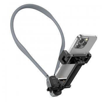 Neck universal držák telefonu Hoco K30 černý šedý