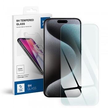 Tvrzené sklo pro iPhone 15 PRO Blue Star