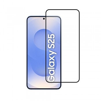 Tvrzené sklo pro Samsung Galaxy S25 PLUS/ S25 EDGE (celoplošně lepicí/ kryt friendly) Blue Star 5D černé