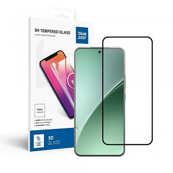Tvrzené sklo pro Xiaomi 15 PRO Blue Star 5D czarne