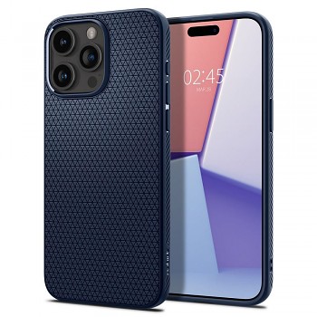 SPIGEN kryt LIQUID AIR pro IPHONE 15 Pro Max tmavě modrý