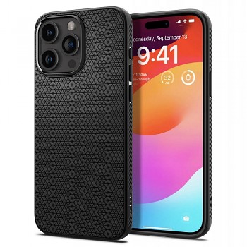 SPIGEN kryt LIQUID AIR pro IPHONE 15 Pro matně černý