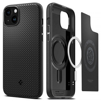 SPIGEN kryt MAG ARMOR kompatibilní s MagSafe pro IPHONE 15 Plus matně černý