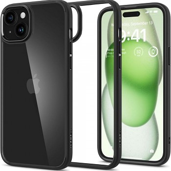 SPIGEN kryt ULTRA HYBRID pro IPHONE 15 Plus matně černý