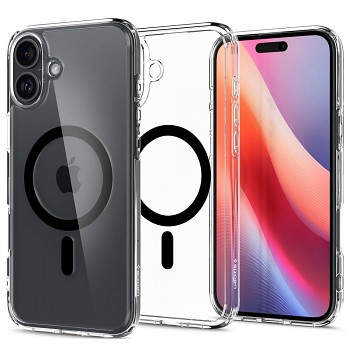 SPIGEN kryt ULTRA HYBRID MAG kompatibilní s MagSafe pro IPHONE 16 Plus černý