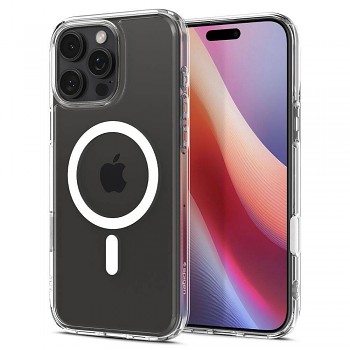 SPIGEN kryt ULTRA HYBRID "T" MAG kompatibilní s MagSafe pro IPHONE 16 Pro bílý