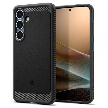 SPIGEN kryt RUGGED ARMOR MAG kompatibilní s MagSafe pro SAMSUNG S25 matně černý