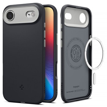 SPIGEN kryt NANO POP MAG kompatibilní s MagSafe pro IPHONE 17 Air černý sezam