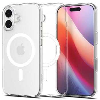 SPIGEN kryt LIQUID CRYSTAL MAG MAGSAFE IPHONE 17 čirý / bílý