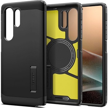 SPIGEN kryt TOUGH ARMOR kompatibilní s MagSafe pro SAMSUNG S25 Ultra černý