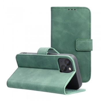 Pouzdro pro iPhone 13 MINI Tender Book zelené