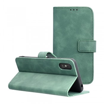 Pouzdro pro Xiaomi Redmi 9AT / Redmi 9 A Tender Book zelené