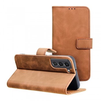 Pouzdro pro Samsung A13 4G Tender Book hnědé