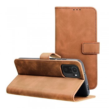 Pouzdro pro Xiaomi Redmi NOTE 11 PRO / 11 PRO 5G Tender Book hnědé
