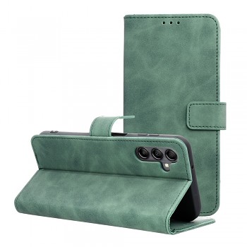 Pouzdro pro Samsung A14 4G / A14 5G Tender Book zelené