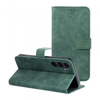 Pouzdro pro Samsung A55 5G Tender Book zelené