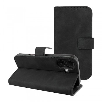 Pouzdro pro iPhone 16 Tender Book černé