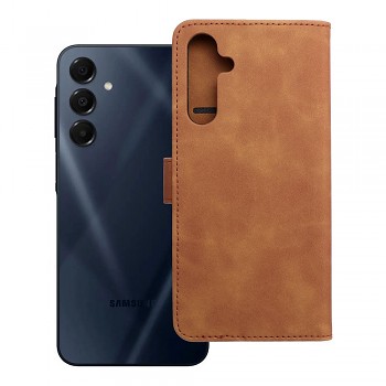 Pouzdro pro Samsung A16 5G Tender Book hnědé