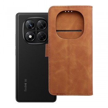 Pouzdro pro Xiaomi Redmi NOTE 14 PRO 5G / 14 PRO PLUS 5G Tender Book hnědé