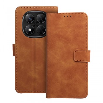 Pouzdro pro Xiaomi Redmi NOTE 14 PRO 4G Tender Book hnědé