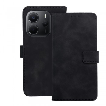 Pouzdro pro Xiaomi Redmi NOTE 14 4G (GLOBAL 164.84 mm x 78.15 mm x 8.16 mm) Tender Book černé