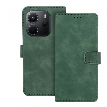 Pouzdro pro Xiaomi Redmi NOTE 14 4G (GLOBAL 164.84 mm x 78.15 mm x 8.16 mm) Tender Book zelené