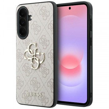 GUESS kryt pro SAMSUNG Galaxy A37 (4G PU Big Logo) růžový