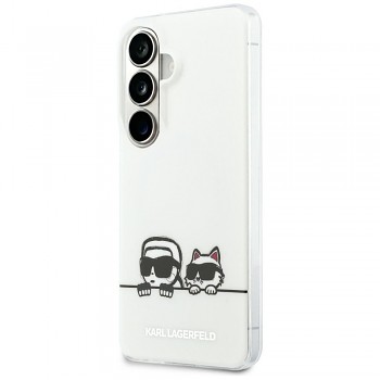KARL LAGERFELD kryt pro SAMSUNG S26 Plus (Magnetic IML K&C Peekaboo) transparentní