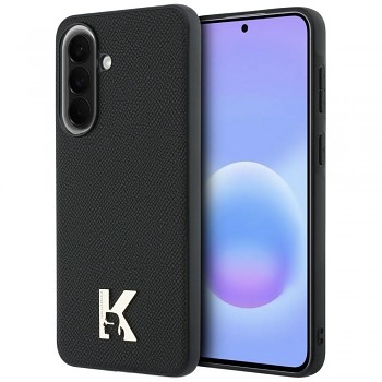 KARL LAGERFELD kryt pro SAMSUNG A57 (PU W / KHEAD LOGO ČERNÝ) černý