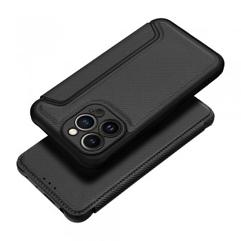 Pouzdro pro iPhone 16e (SE 4 2025) Razor Book černé