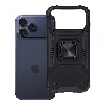 Kryt pro iPhone 17 Pro Max / 18 Pro Max s nízkým okrajem fotoaparátu Nitro černý