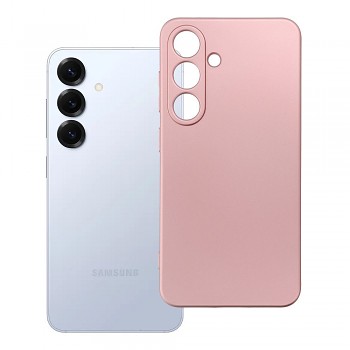 Kryt pro Samsung S25 Metallic růžový