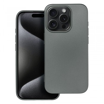 Kryt pro iPhone 15 PRO Metallic šedý