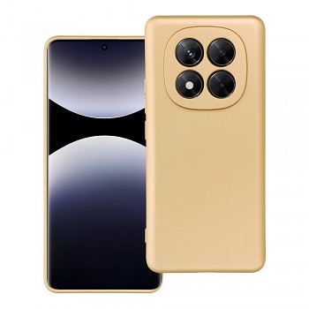 Kryt pro Xiaomi Redmi Note 14 PRO PLUS 5G Metallic zlatý