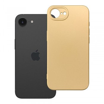 Kryt pro iPhone 16e (SE 4 2025) / 17e Metallic zlatý