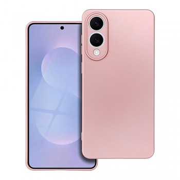 Kryt pro Samsung S25 EDGE Metallic růžový