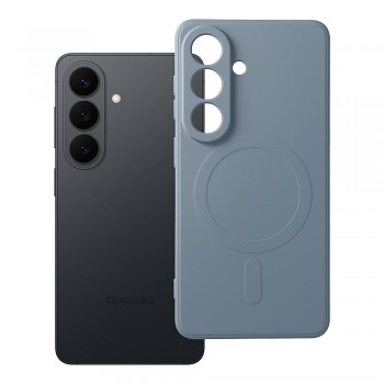 Silikonový kryt pro Samsung S26 Mag Cover kompatibilní s MagSafe (ochrana fotoaparátu) světle modrý