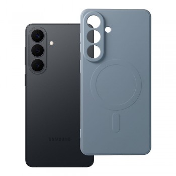 Silikonový kryt pro Samsung S26 PLUS Mag Cover kompatibilní s MagSafe (ochrana fotoaparátu) světle modrý