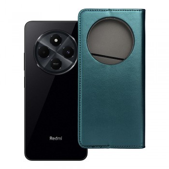 Pouzdro pro Xiaomi Redmi 14C Smart Magneto tmavě zelené