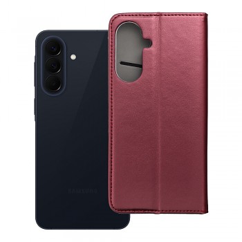 Pouzdro pro Samsung A57 5G Smart Magneto vínové