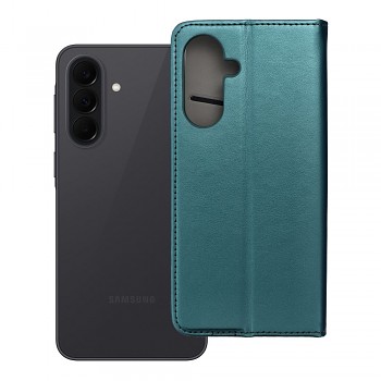 Pouzdro pro Samsung A37 Smart Magneto tmavě zelené
