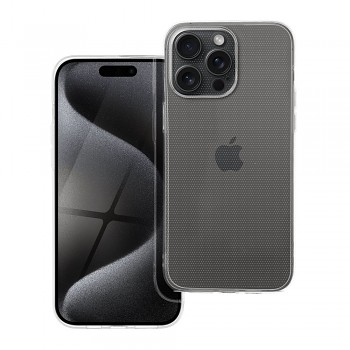 Transparentní kryt 2 mm s ochranou fotoaparátu pro iPhone 15 Pro Max