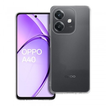 Transparentní kryt 2 mm s ochranou fotoaparátu pro Oppo A40