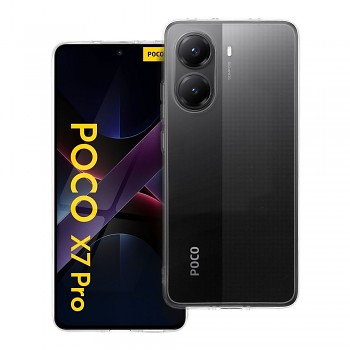 Transparentní kryt 2 mm s ochranou fotoaparátu pro Xiaomi Poco X7 Pro