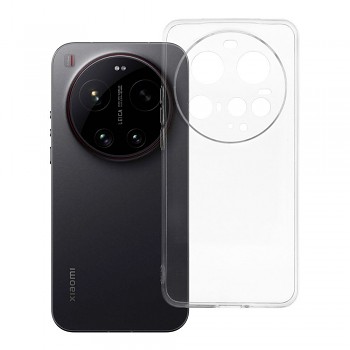 Transparentní kryt 2 mm s ochranou fotoaparátu pro Xiaomi 15 Ultra